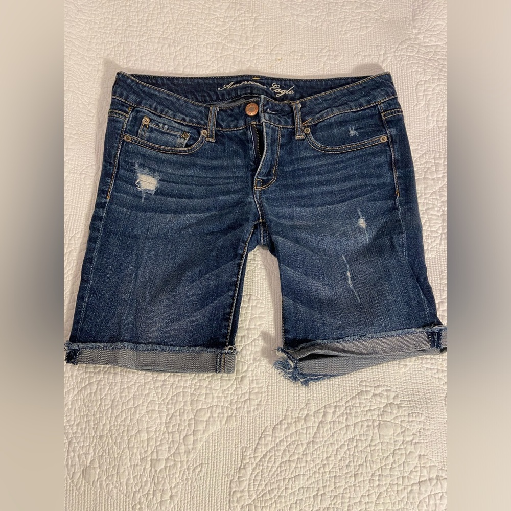 American Eagle Bermuda jean shorts